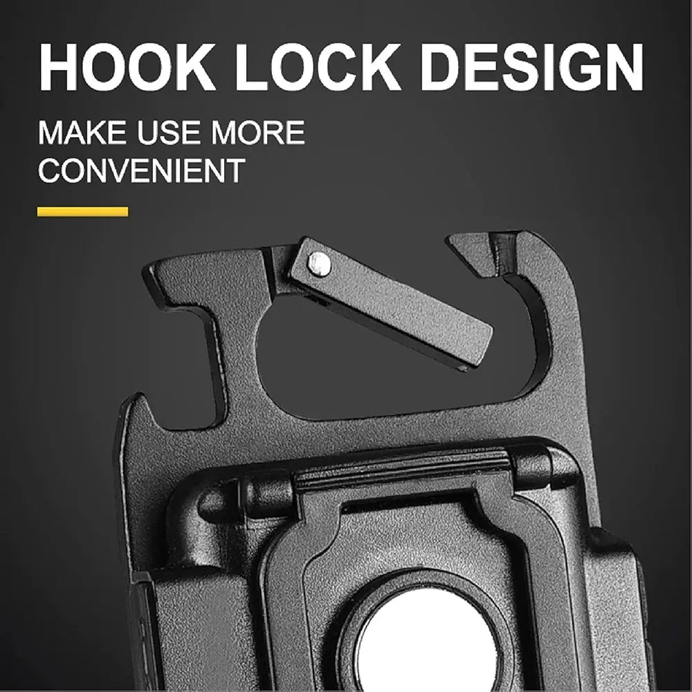 Pocket Flashlight Mini Keychains Work Light New Portable USB LED Rechargeable Outdoor Camping Corkscrew